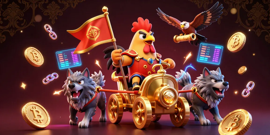 Experience sunwin's thrilling gaming action with a rooster warlord leading a dynamic casino scene.