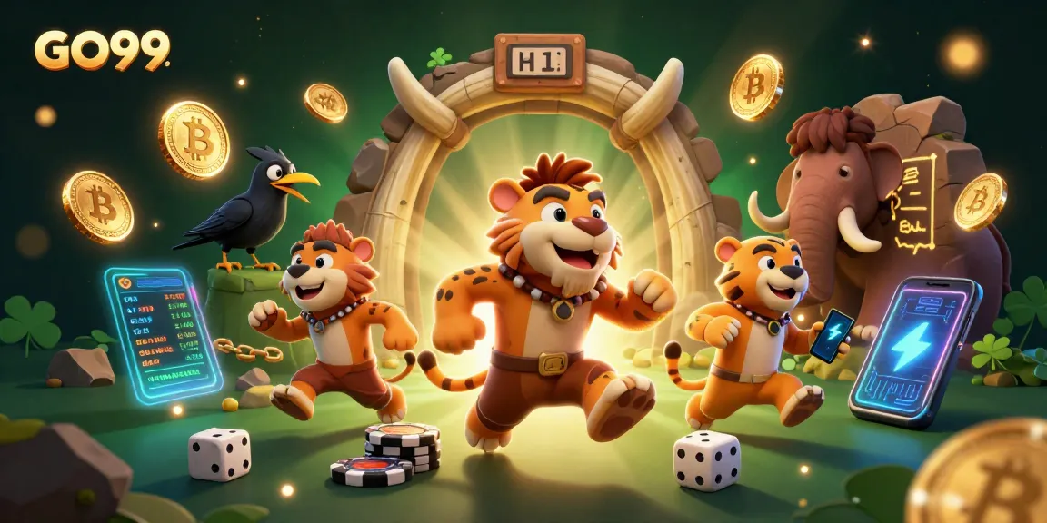 Experience thrilling gameplay at GO99 with exciting casino action and lively characters.